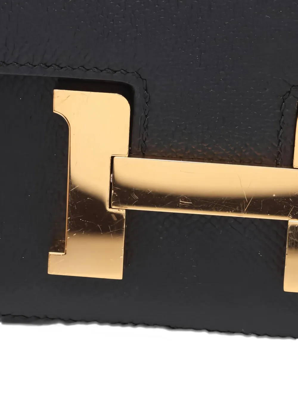 Pre-owned Hermes 2024 Constance Elan Shoulder Bag In Black