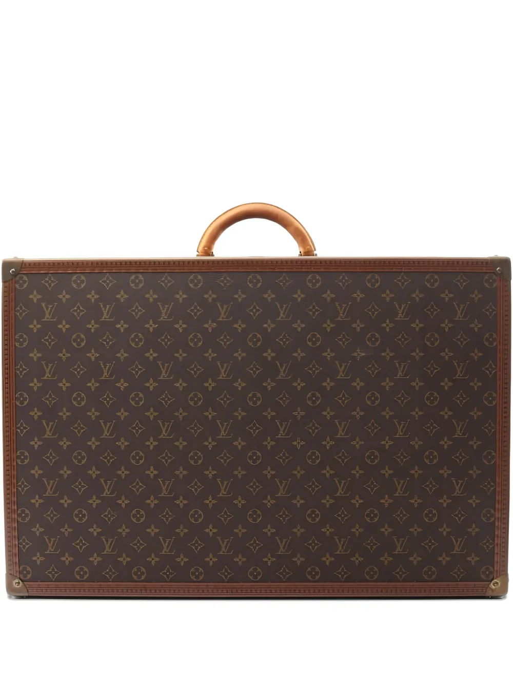 Louis Vuitton Pre-Owned 2000s Bisten 70 monogram trunk suitcase | Brown | Image 1