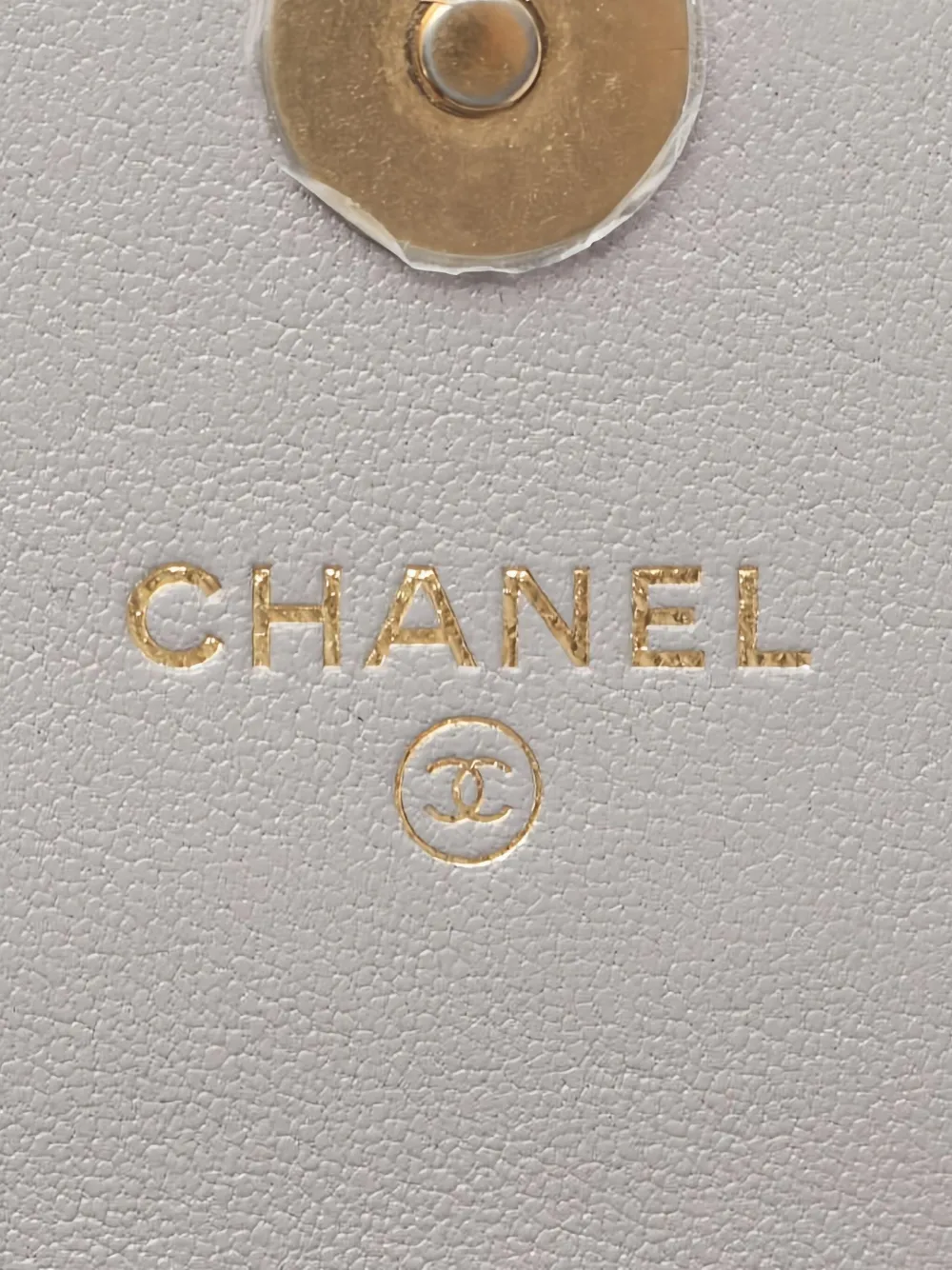 CHANEL Pre-owned 2021-2022 19 Phone-holder Shoulder Bag In Gray