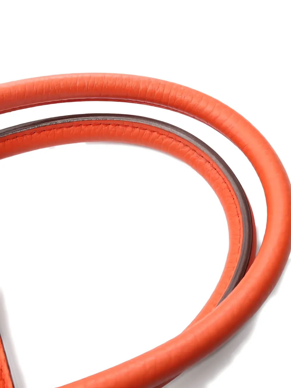 HERMES Pre-owned 2015 Birkin 30 Feu Leather Tote Bag In Orange