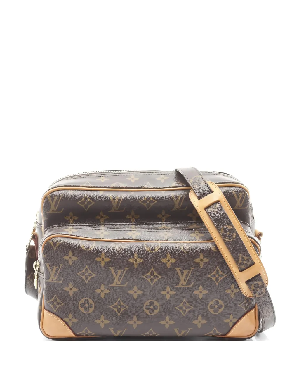 LOUIS VUITTON Pre-owned 2006 Nile Monogram-canvas Shoulder Bag In Brown
