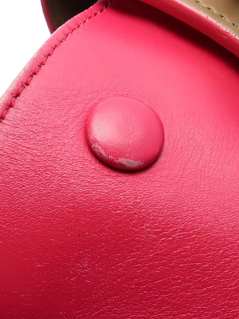 Pre-owned Celine 2000s Small Trapeze Leather Tote Bag In Neutral