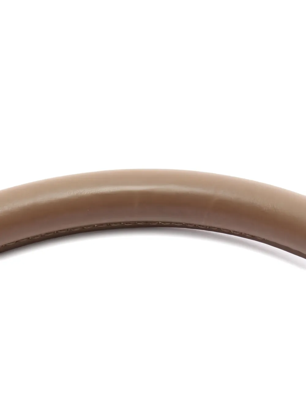 Pre-owned Celine 2000s Small Trapeze Leather Tote Bag In Neutral