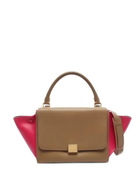 Celine Pre-Owned 2000s small Trapeze leather tote bag