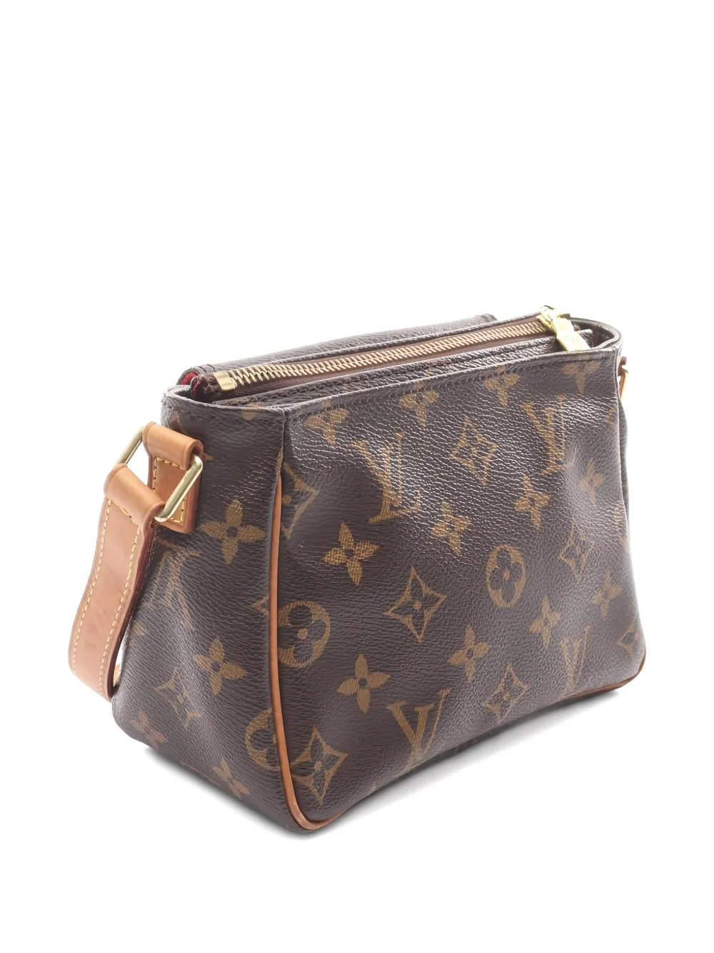LOUIS VUITTON Pre-owned 2004 Vivacité Pm Monogram Shoulder Bag In Brown