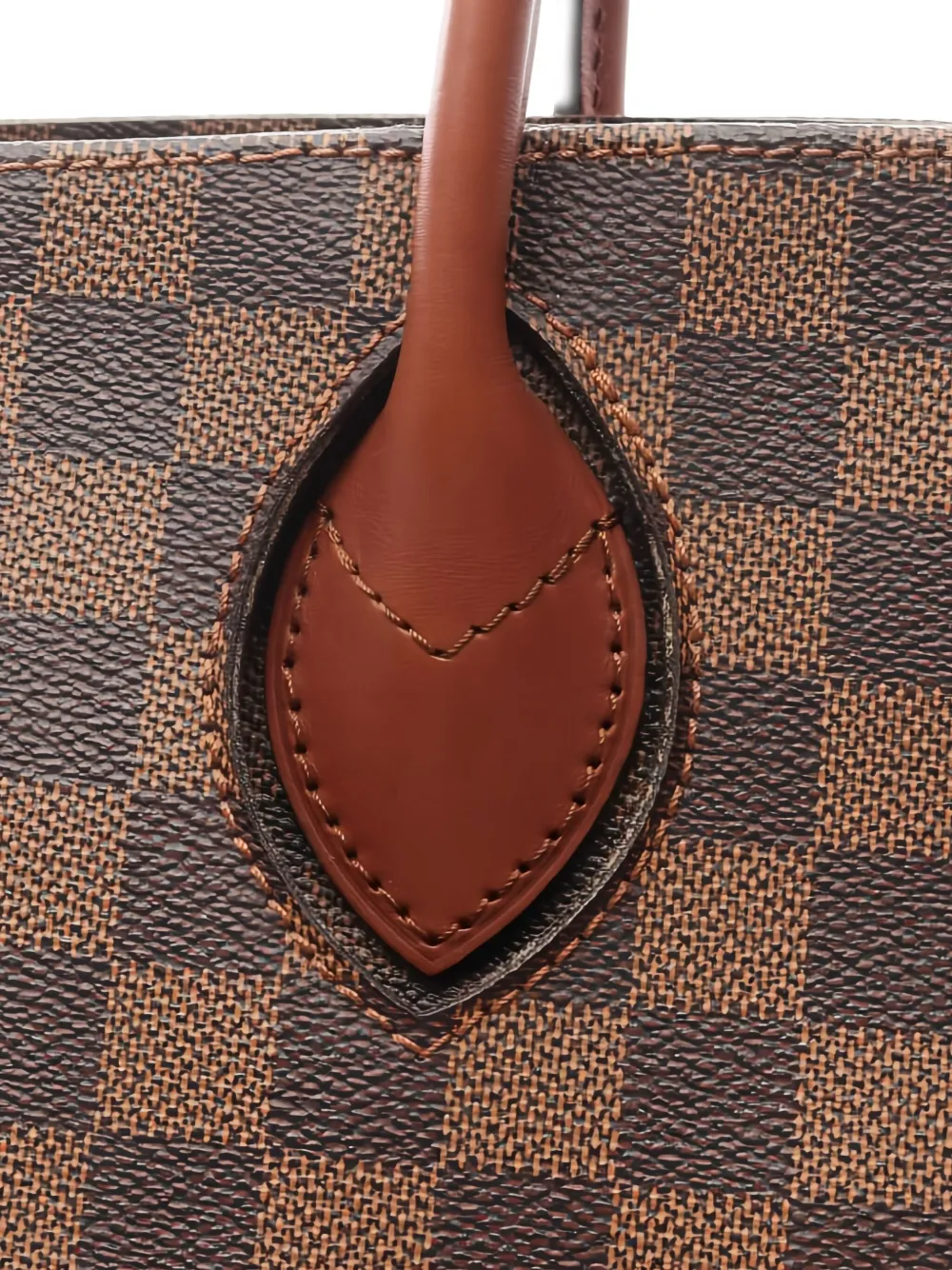 LOUIS VUITTON Pre-owned 2013 Ascot Damier Ebène Tote Bag In Brown