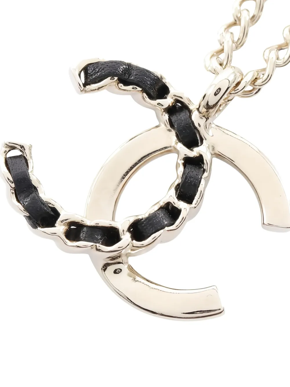 CHANEL Pre-owned 1986-1988 Coco-mark Necklace In Silver