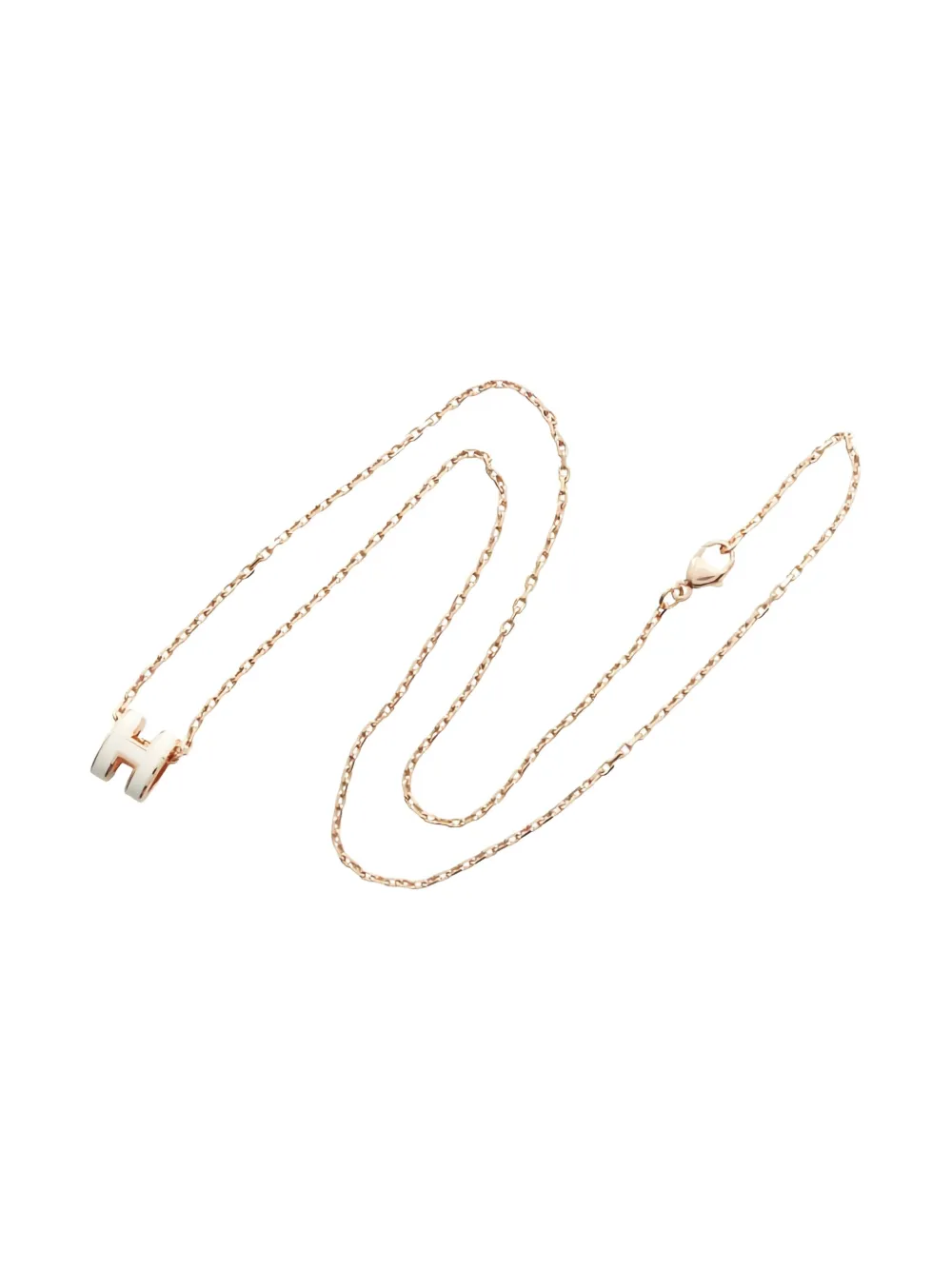 Hermès Pre-Owned collier à mini pendentif Pop H (années 2010) | rose | Image 1