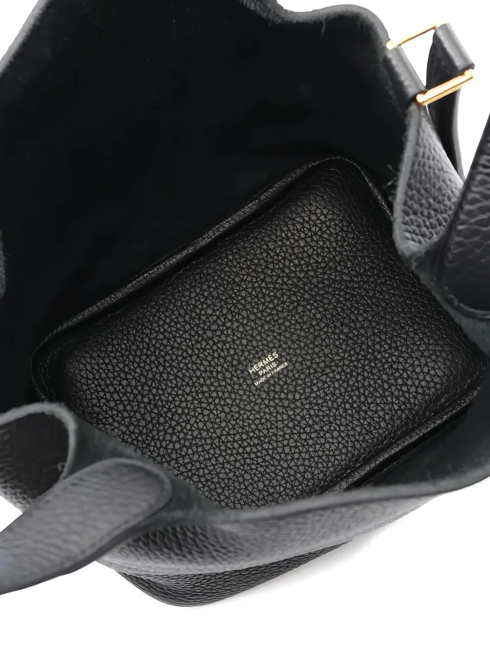 Pre-owned Hermes 2021 Picotin Lock Pm Tote Bag In Black