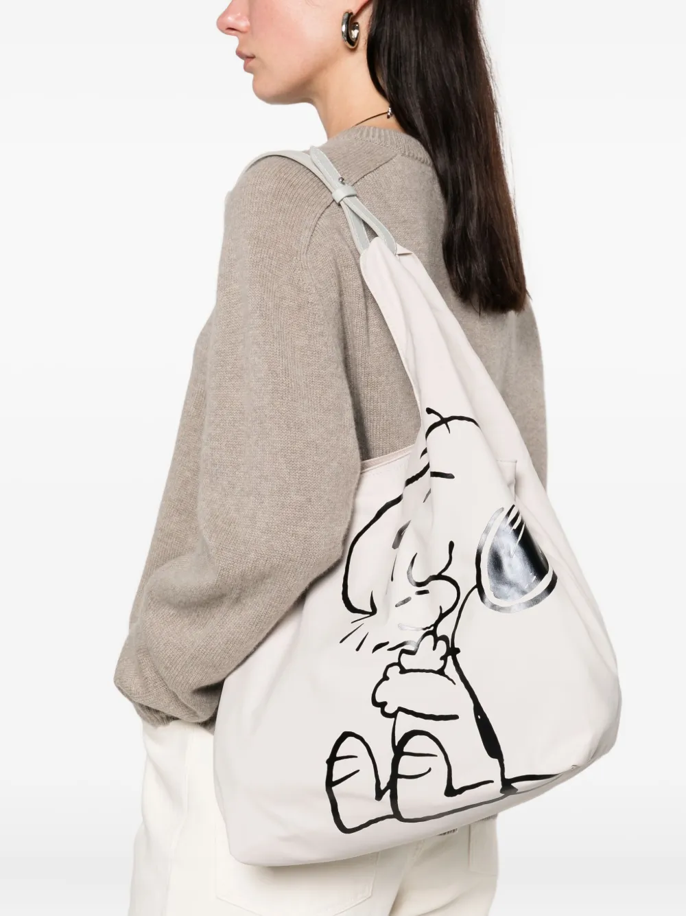 Coccinelle X Peanuts Graphic-print Tote Bag In White