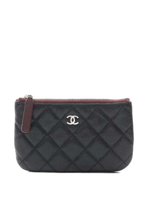 CHANEL Pre-Owned 2021 matelassé pouch
