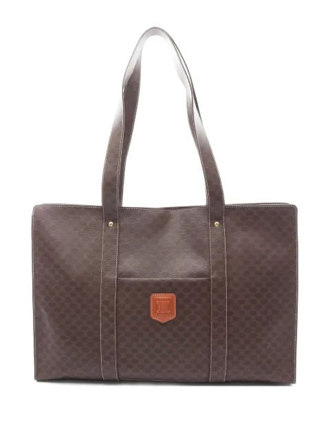 Celine Pre-Owned 2000s macadam-pattern tote bag