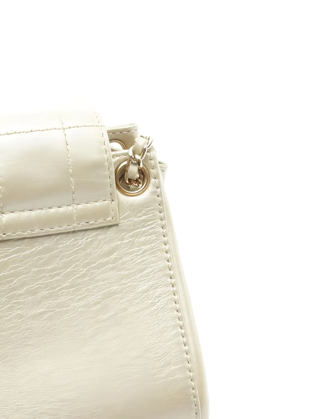 CHANEL Pre-owned 2002-2003 2.55 Chocolate Bar Shoulder Bag In Neutral