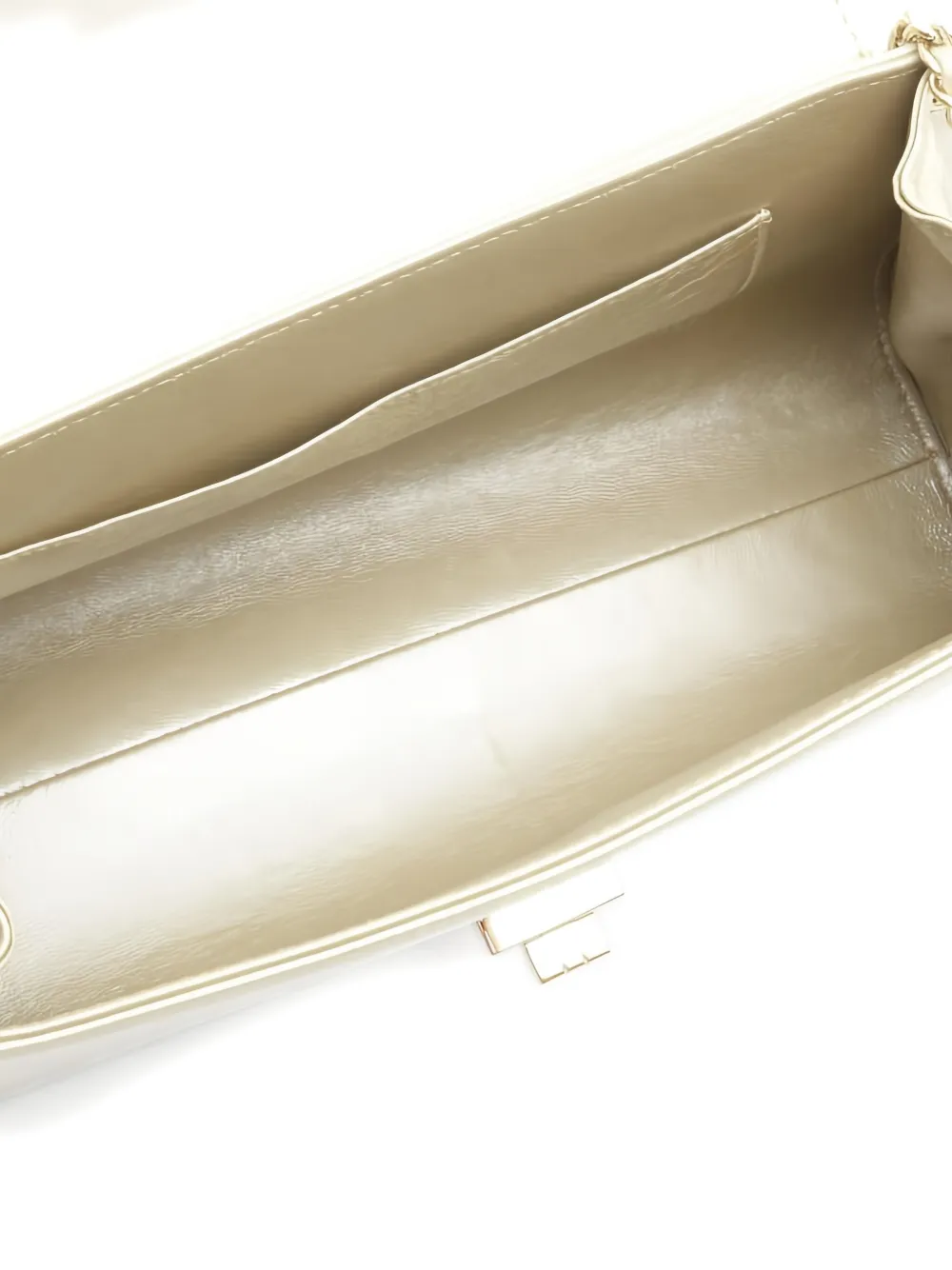 CHANEL Pre-owned 2002-2003 2.55 Chocolate Bar Shoulder Bag In Neutral