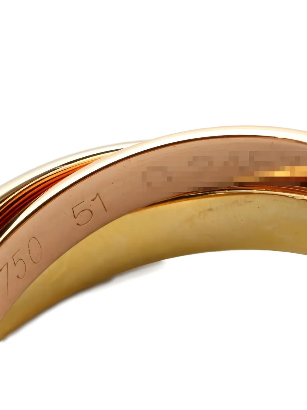 CARTIER Pre-owned 2010s Trinity Ring In Gold
