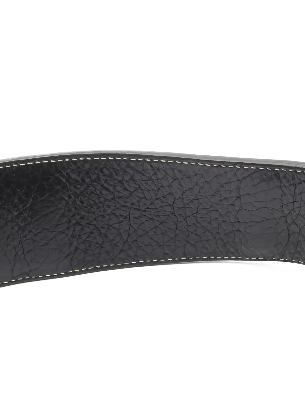 PRADA Pre-owned 2000s Leather-trim Shoulder Bag In Black