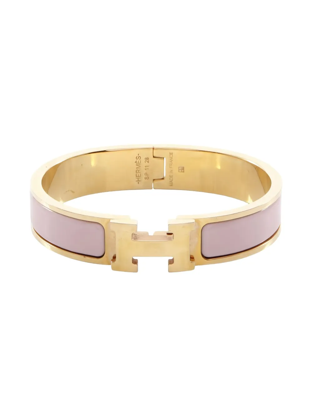 Hermès Pre-Owned brazalete Click H 2010 | dorado | Image 1