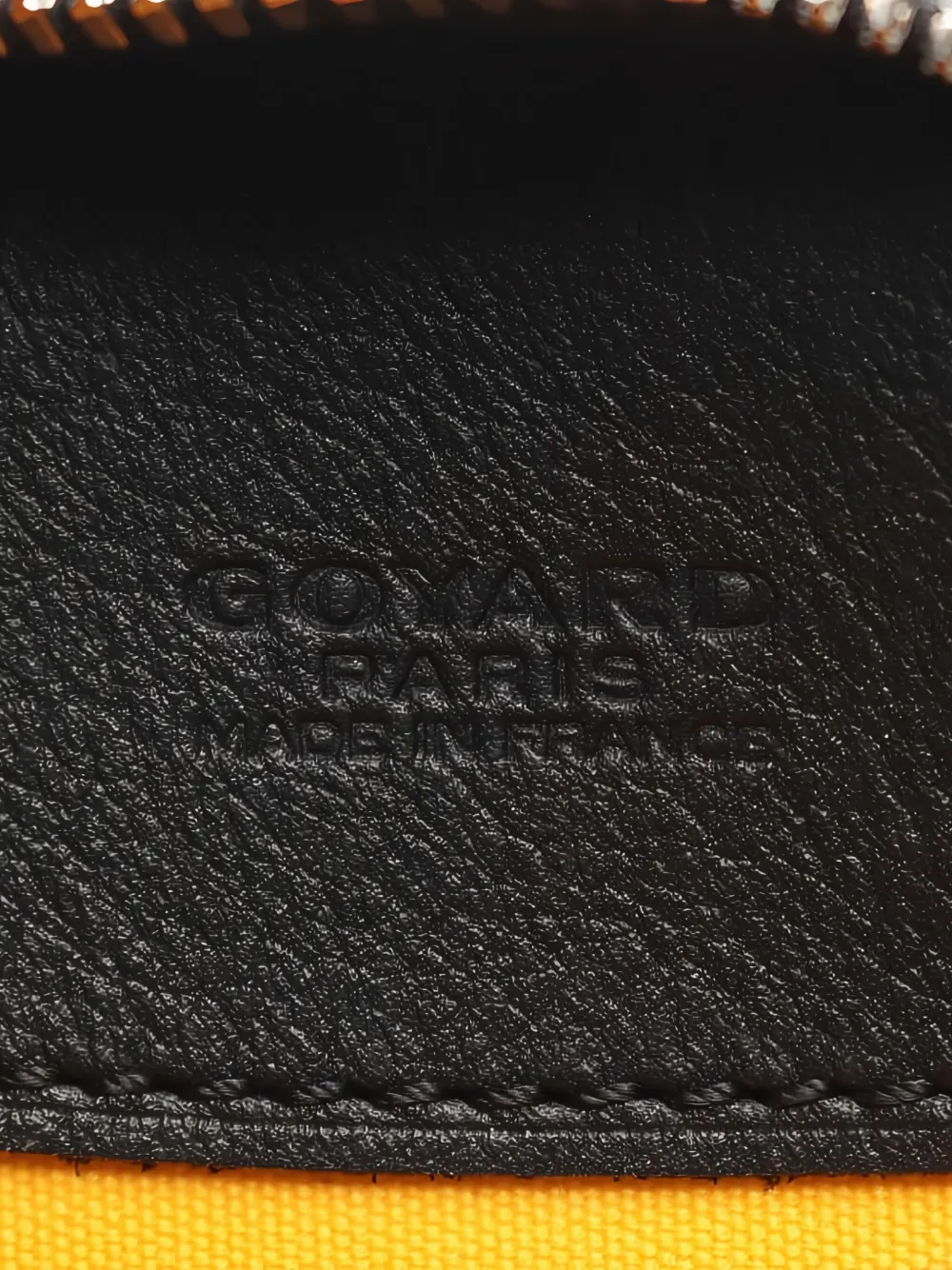 Pre-owned Goyard 2010s Hirondelle Shoulder Bag In Black