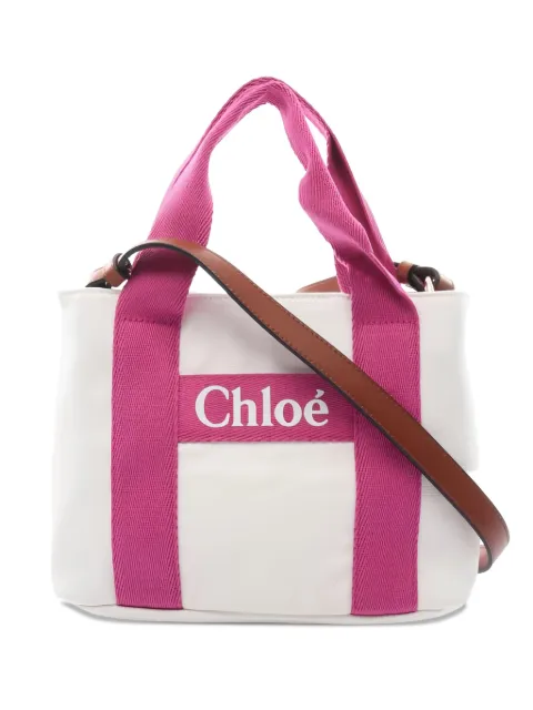Chloé Pre-Owned canvas handbag