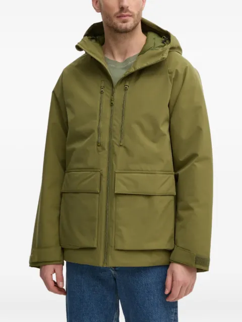Benetton hooded zip-fastening jacket