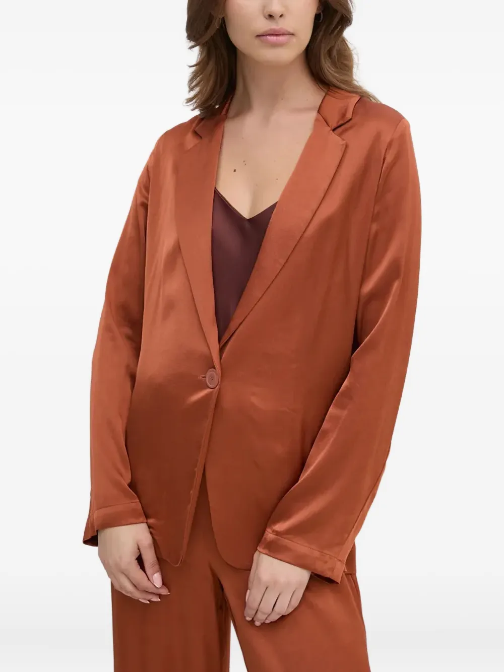 Benetton blazer con botones | marrón | Image 1