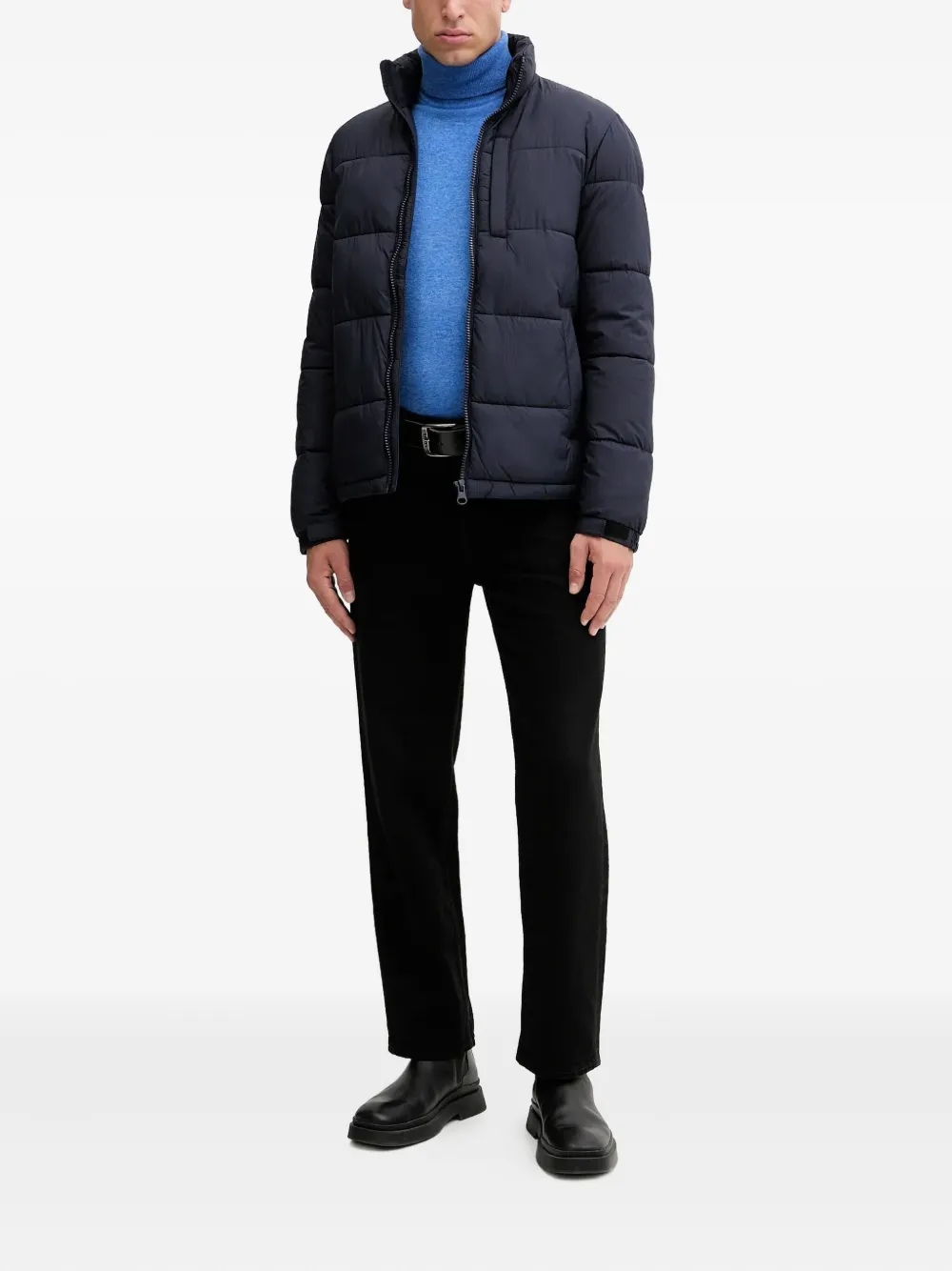 Benetton padded zip-fastening jacket | Down Jackets | Image 2