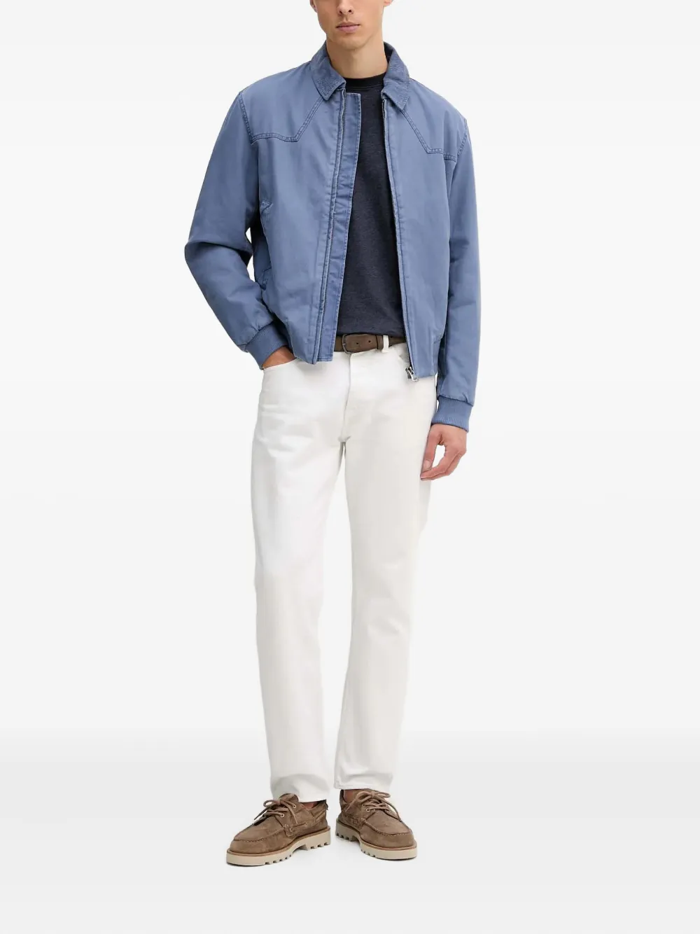 Benetton chaqueta con cuello de pana | Chamarras ligeras | Image 2