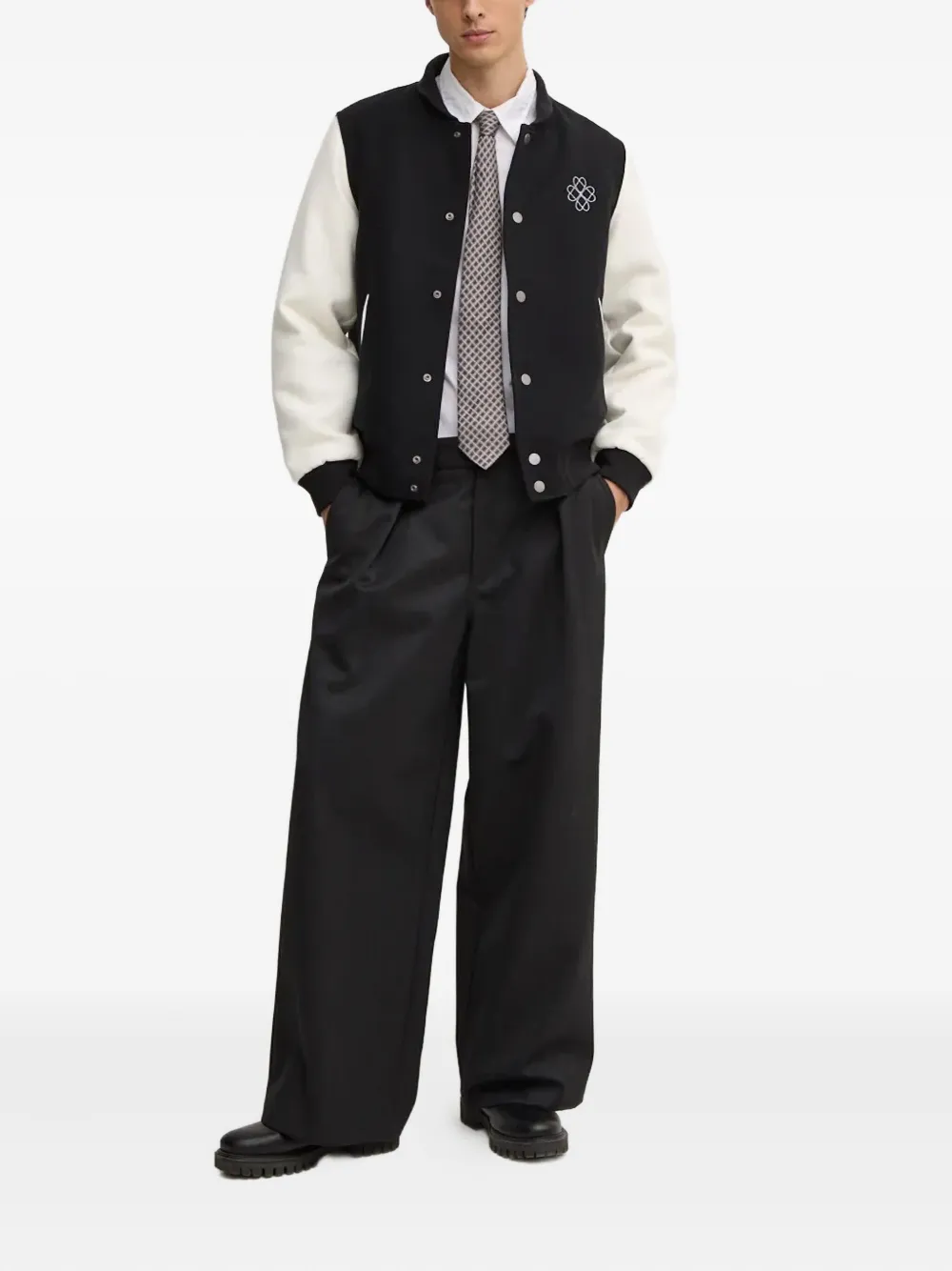 Benetton chaqueta con cierre de botón | Chamarras bomber | Image 2