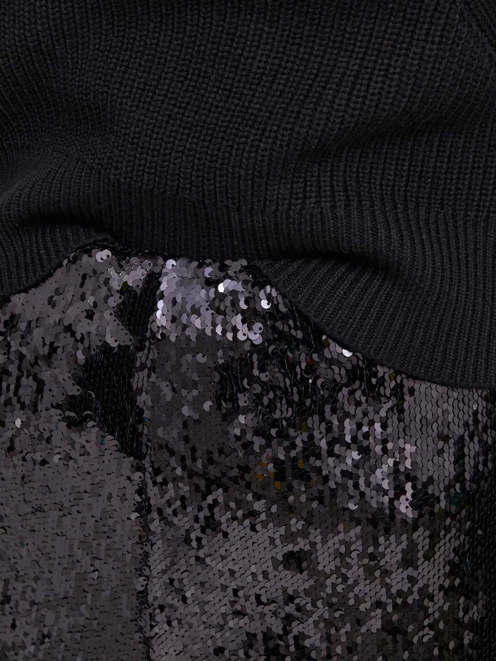 Sequin-Embellishment Trousers