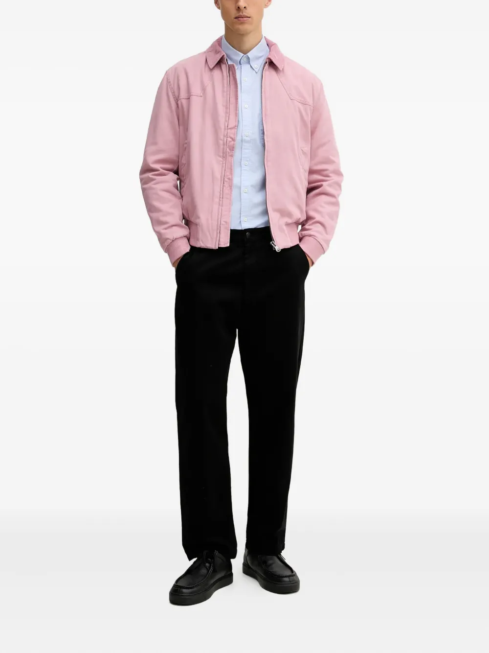 Benetton chaqueta con cuello de pana | Chamarras bomber | Image 2