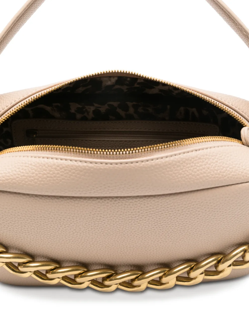 Braccialini Chain Strap Satchel In Neutral