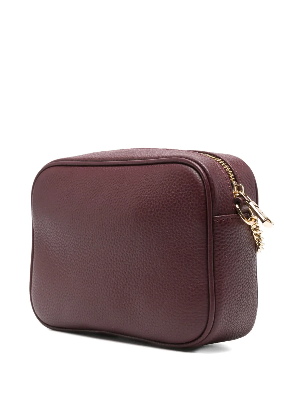 Braccialini Jinny Logo Chain Cross Body Bag In Burgundy