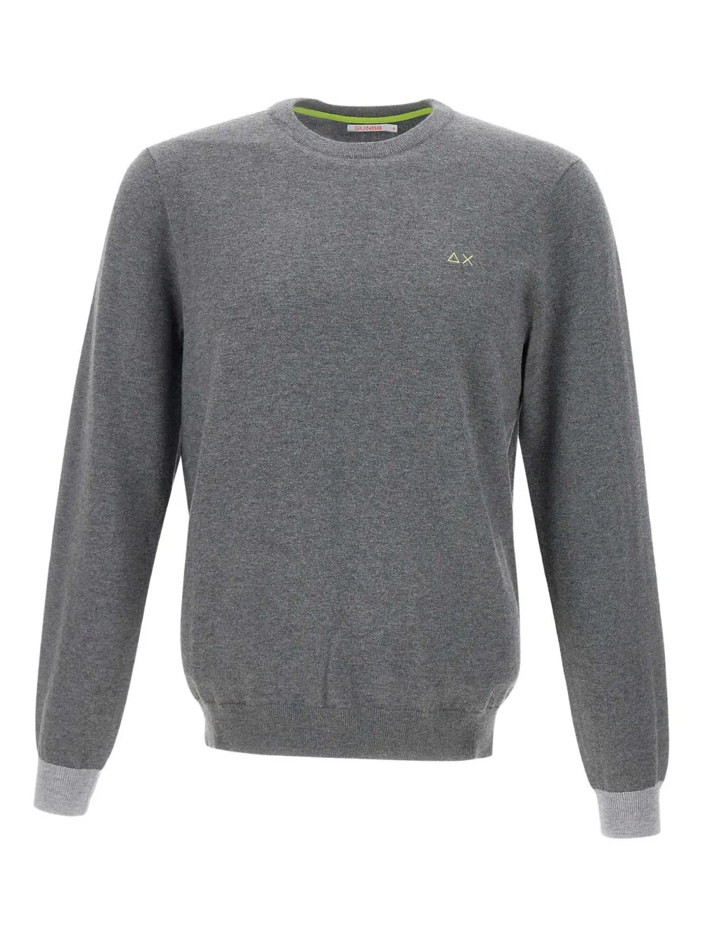 Sun68 elbow-patch logo sweater | Grey | Image 1