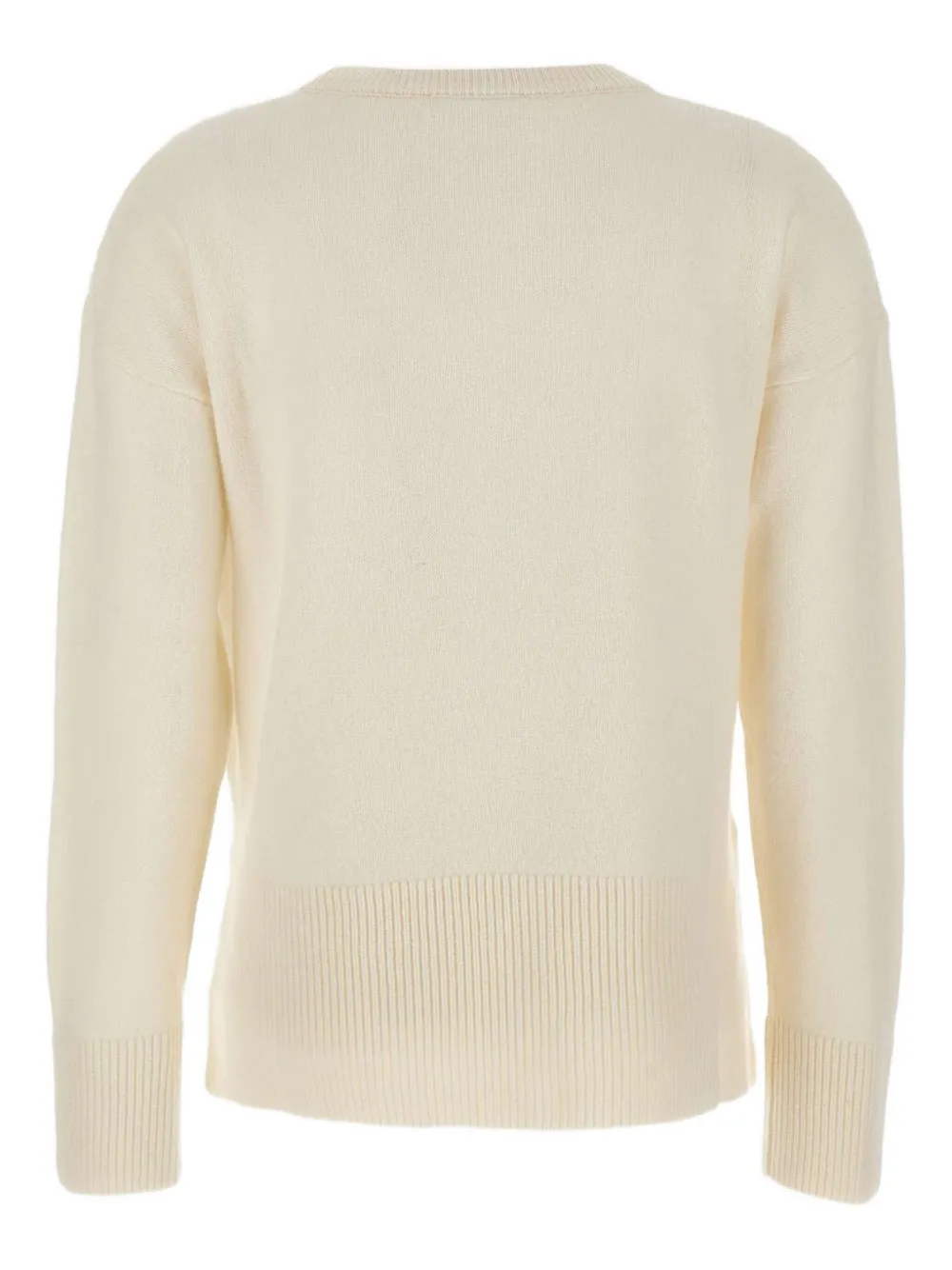 Filippo De Laurentiis Ribbed Crew Neck Sweater In Multi