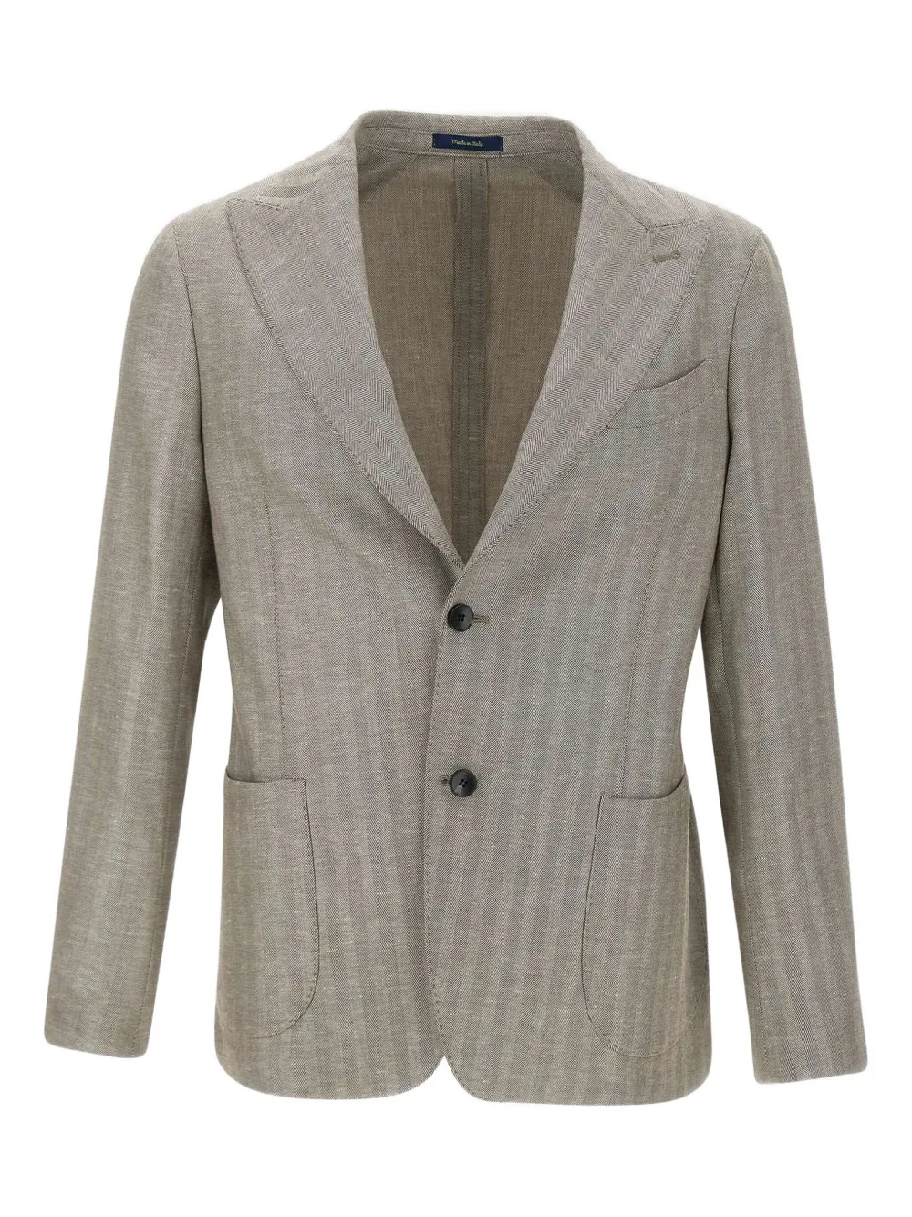 Marchesani peaked lapels two-button jacket | Grey | Image 1