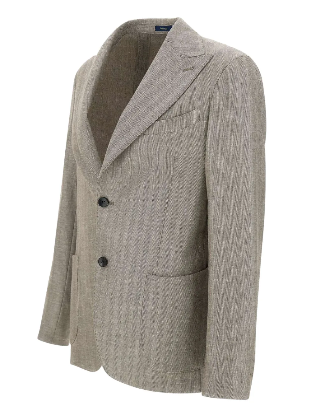  Marchesani Peaked Lapels Two-button Jacket - Grey 