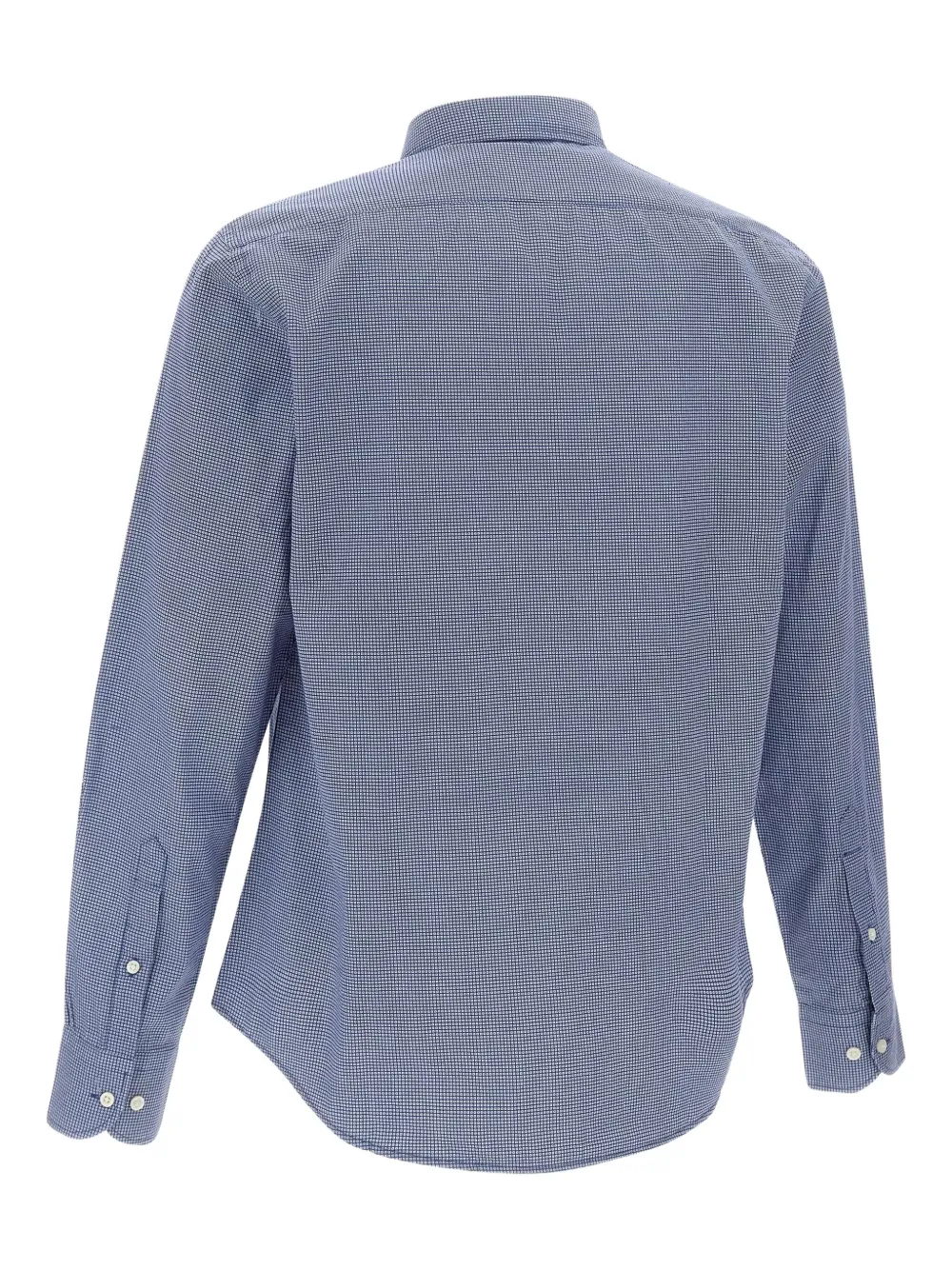 La Martina Overhemd met stippen en lange mouwen Blauw