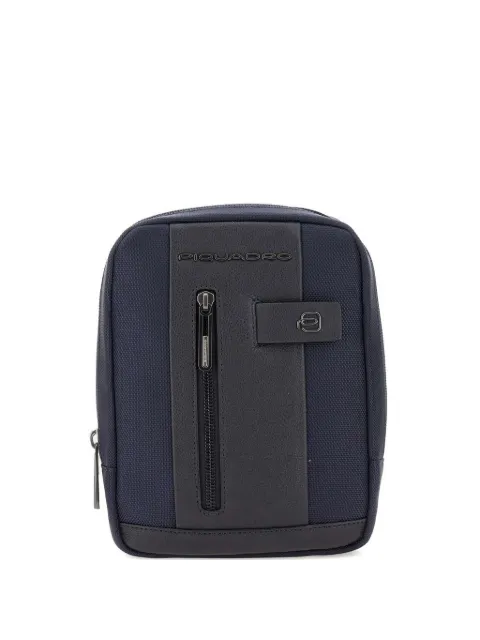 PIQUADRO bolsa de hombro con bolsillo y cierre