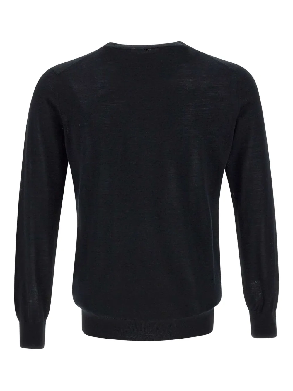 Kangra long-sleeved crew-neck sweater - Zwart