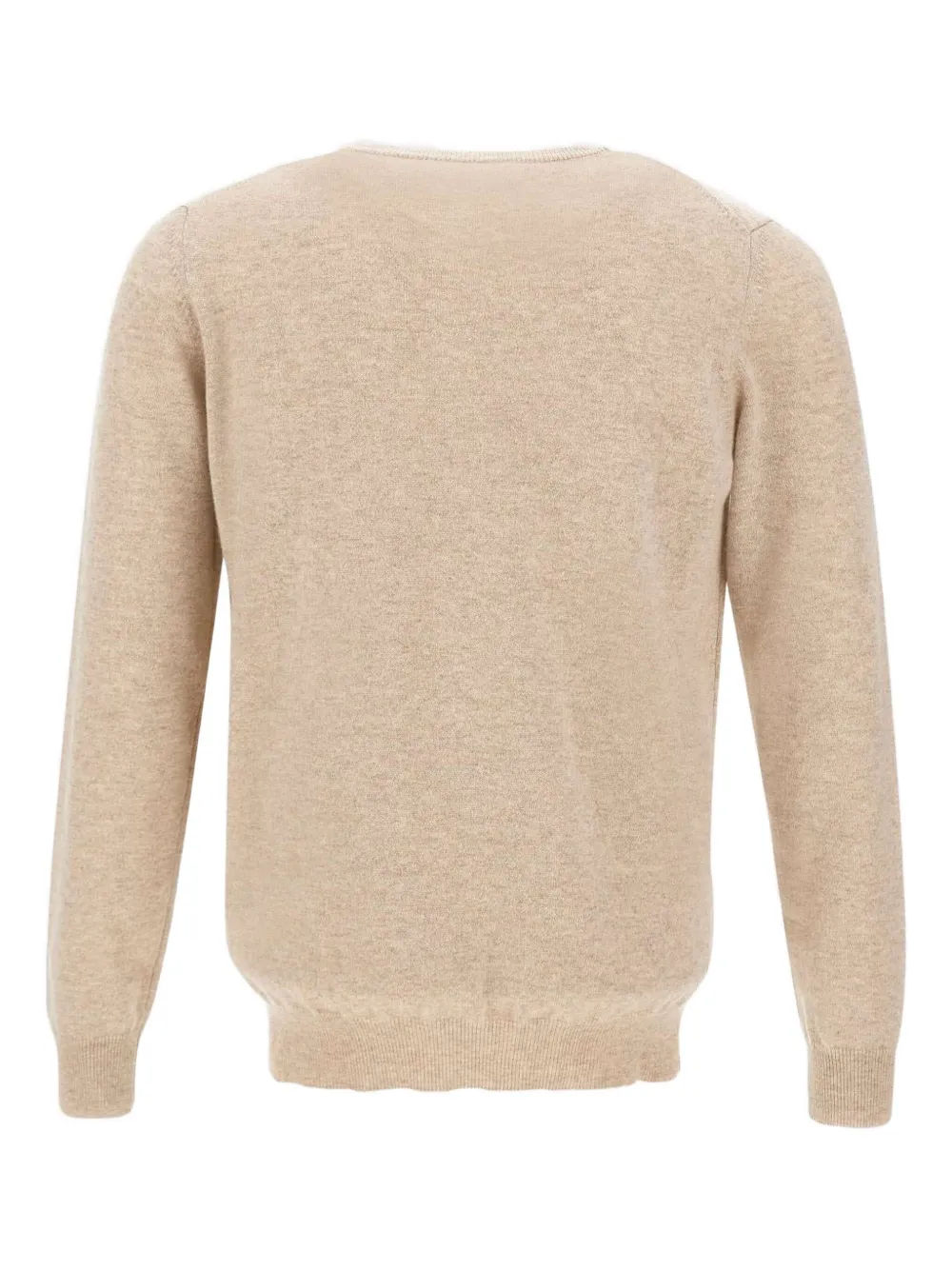 Kangra ribbed crew-neck sweater - Beige