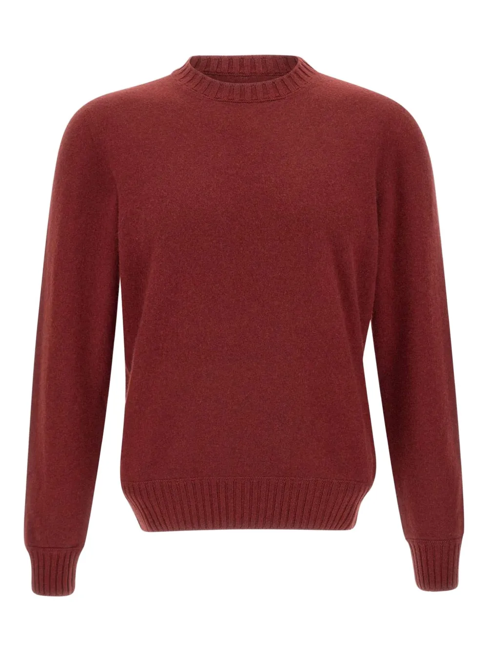 Gran Sasso pull à design côtelé | rouge | Image 1
