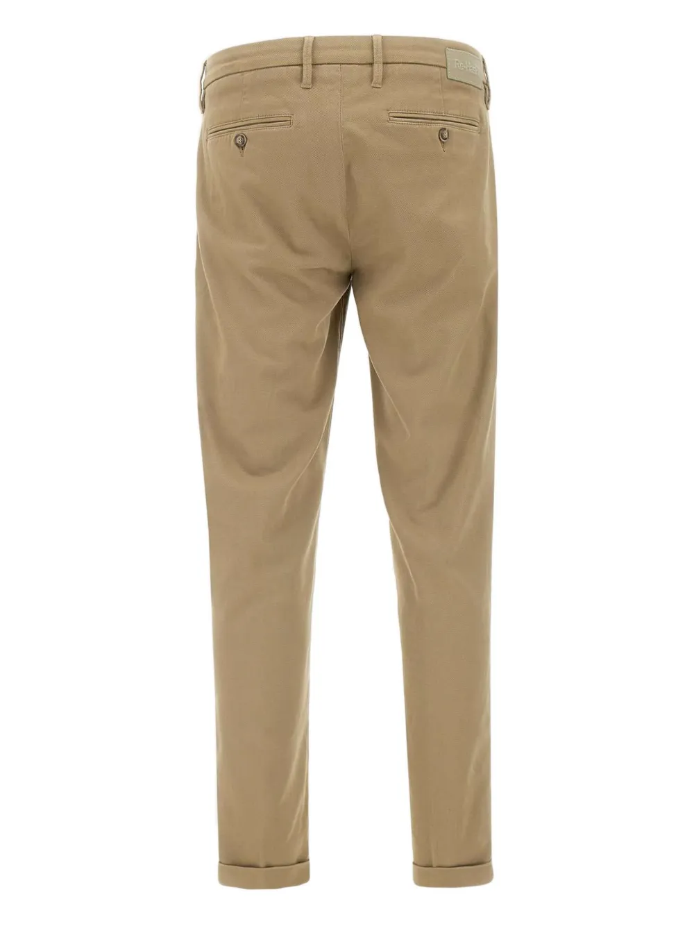 Re-Hash belt-loops button pockets trousers - Beige