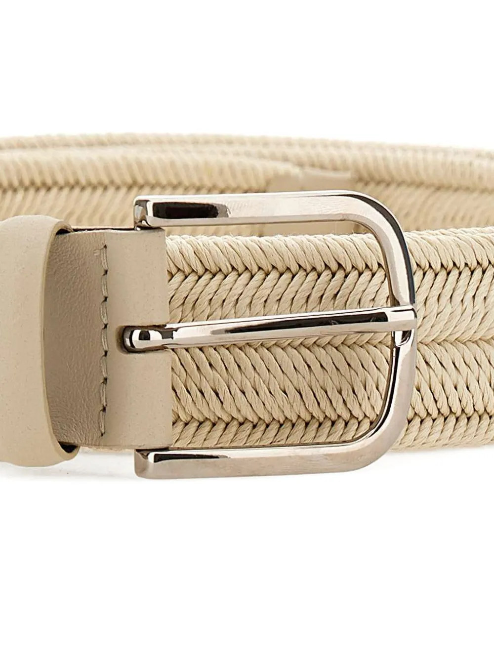 Orciani woven elasticated belt - Beige