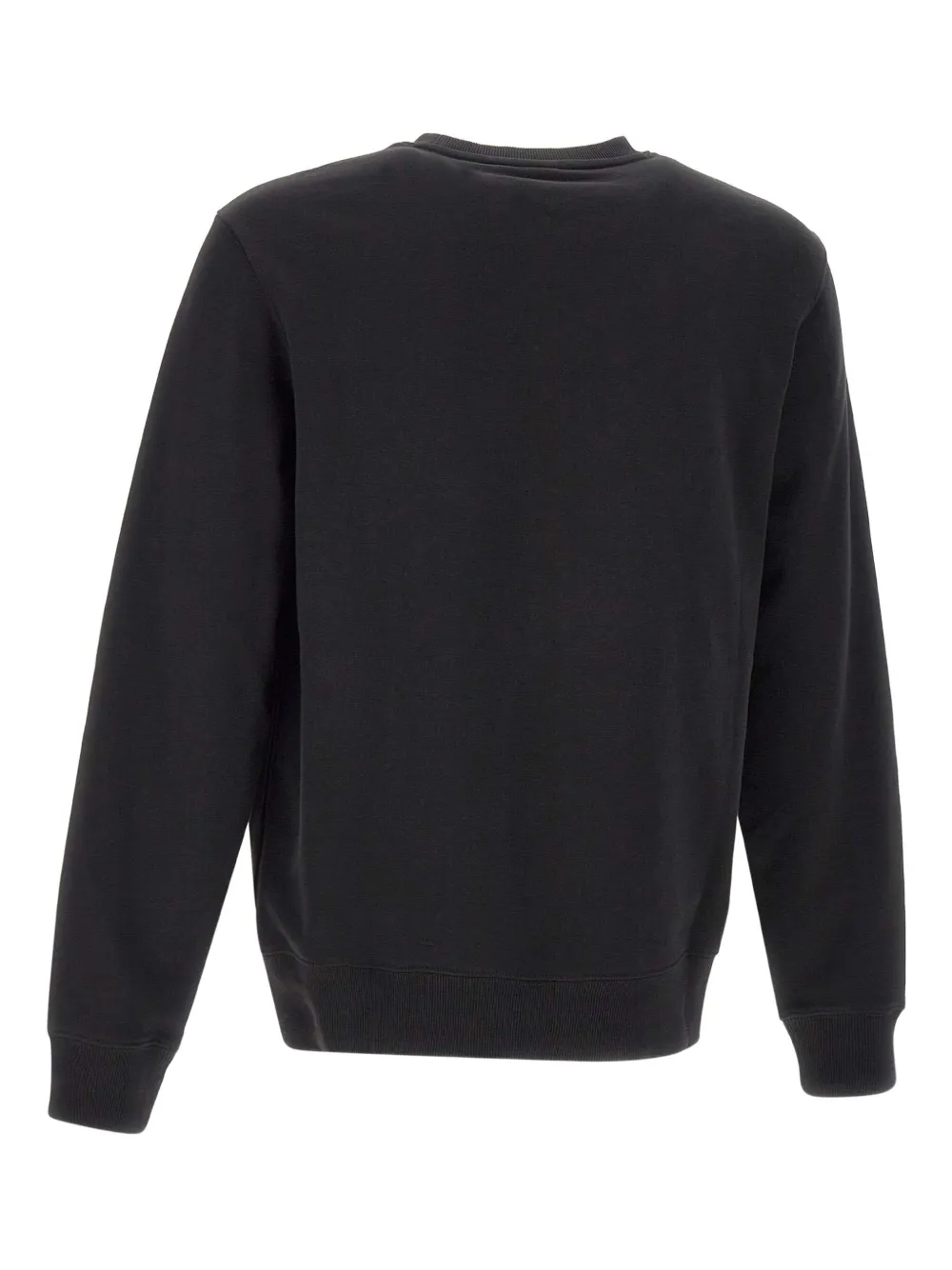 Sun68 embroidered-logo crew-neck sweater - Zwart