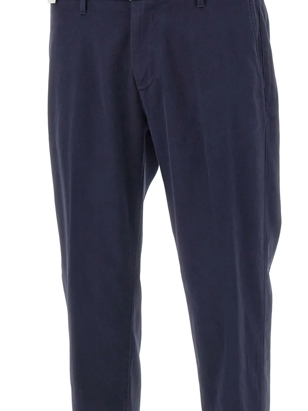 Re-hash Welt-pockets Buttoned Trousers In Blue
