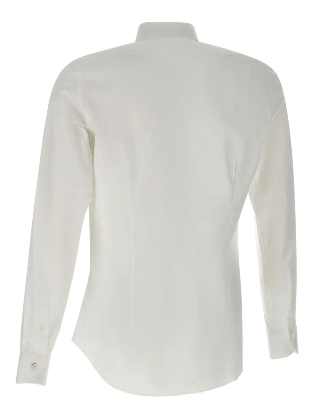 Marchesani Buttoned Long-sleeved Shirt In White