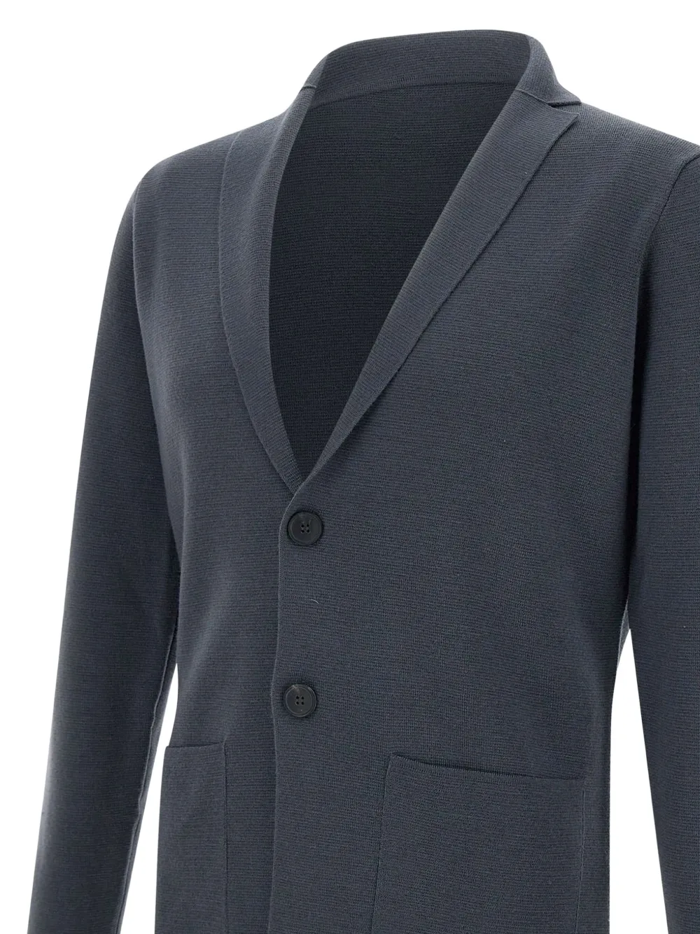 Filippo De Laurentiis Blazer met puntige revers en knopen Grijs