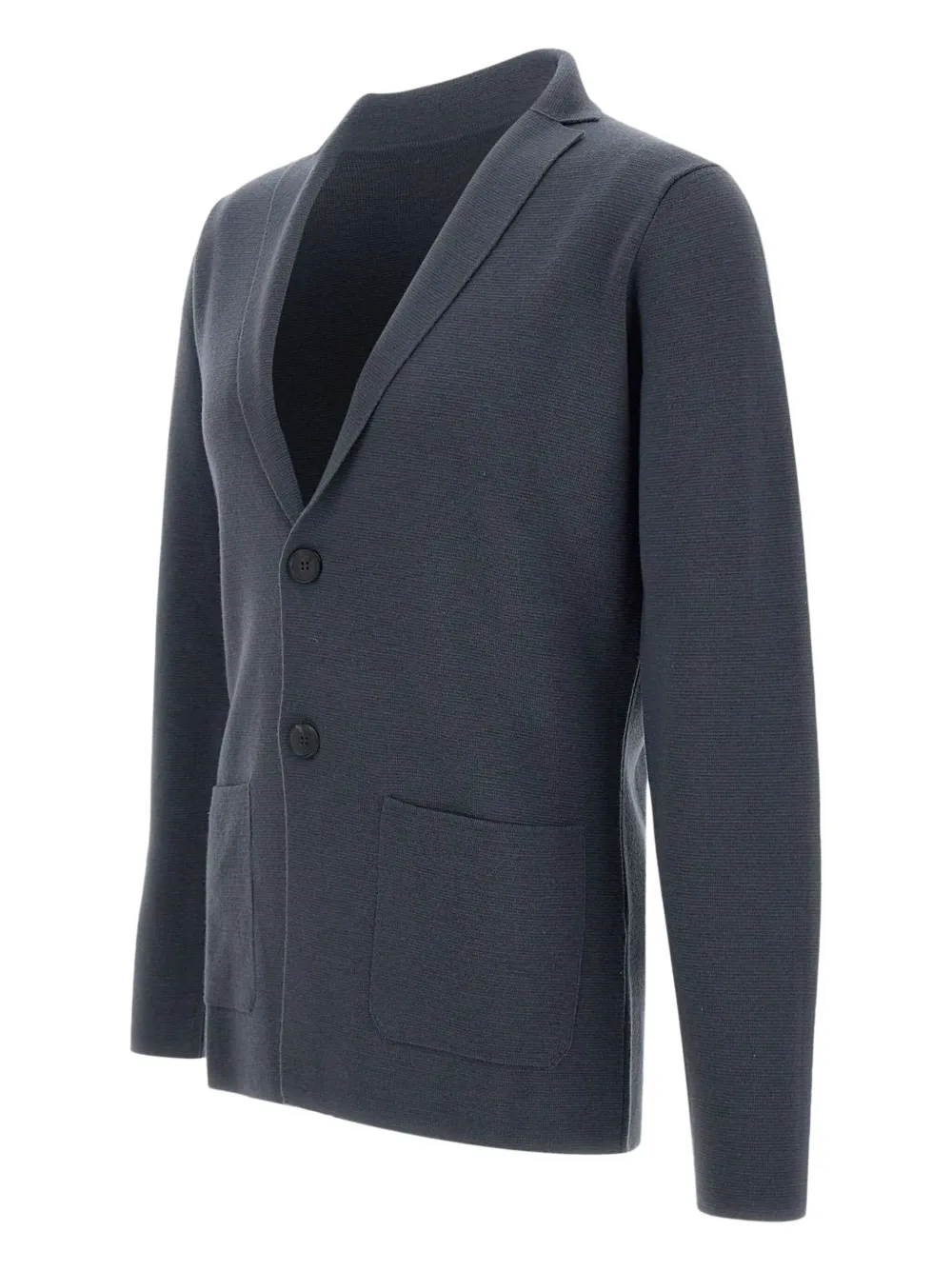 Filippo De Laurentiis Blazer met puntige revers en knopen Grijs