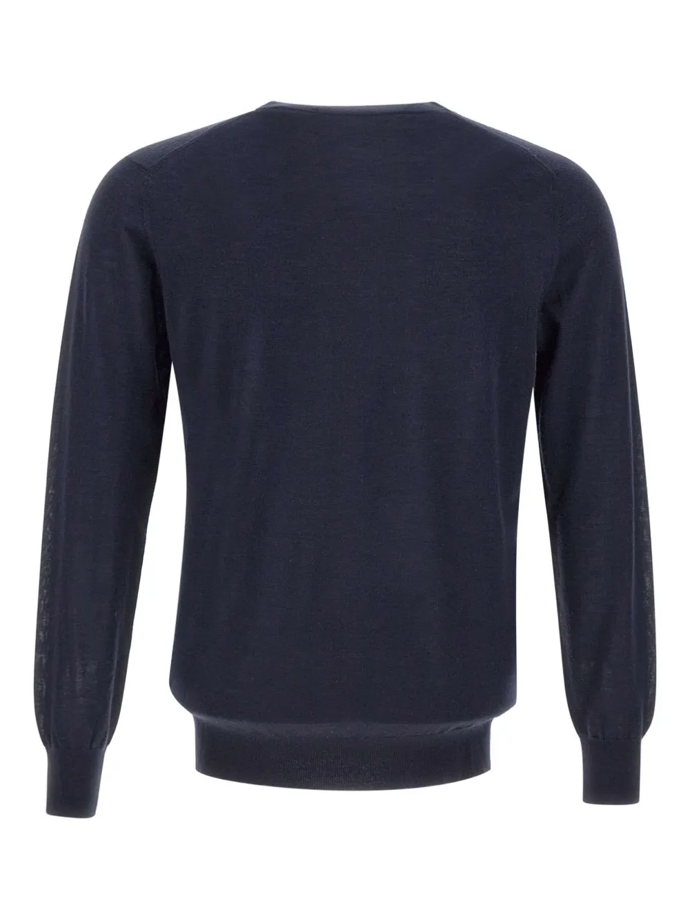 Kangra crew-neck ribbed sweater - Blauw