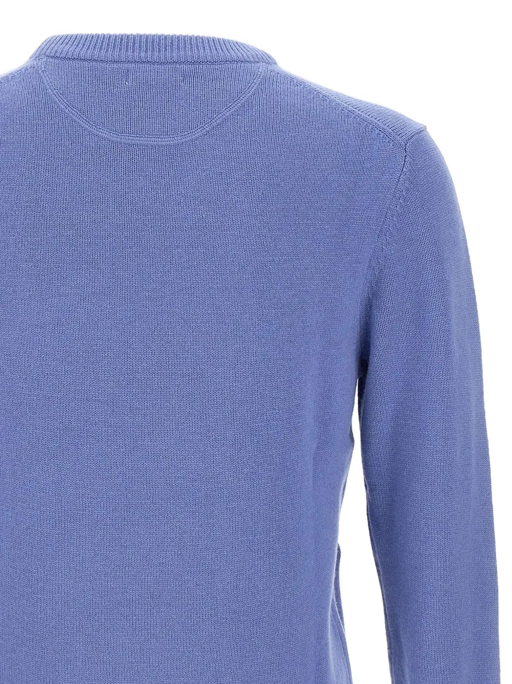 Sun68 Sweater met borduurwerk en ronde hals Blauw